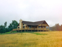 Chalet with Wrap Around Porch