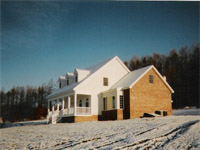 House in Snow